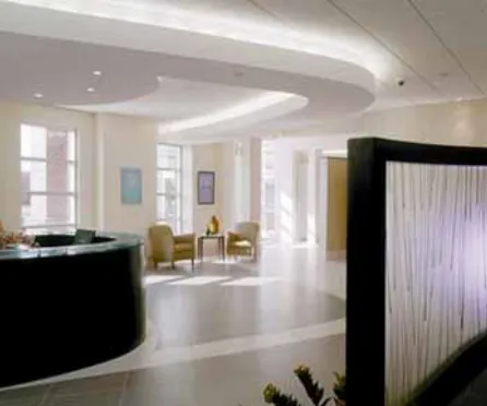 Ameriana Bank reception left angle