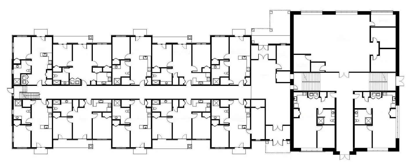 McKinley Senior Apartments Building Interior Plan