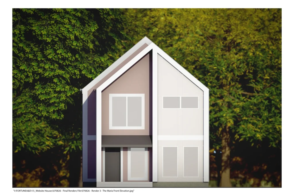 The Maria House Front Elevation
