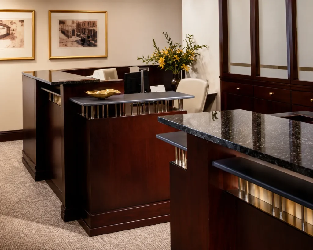 National Bank HQ Building customer waiting area National Bank HQ Building customer waiting area