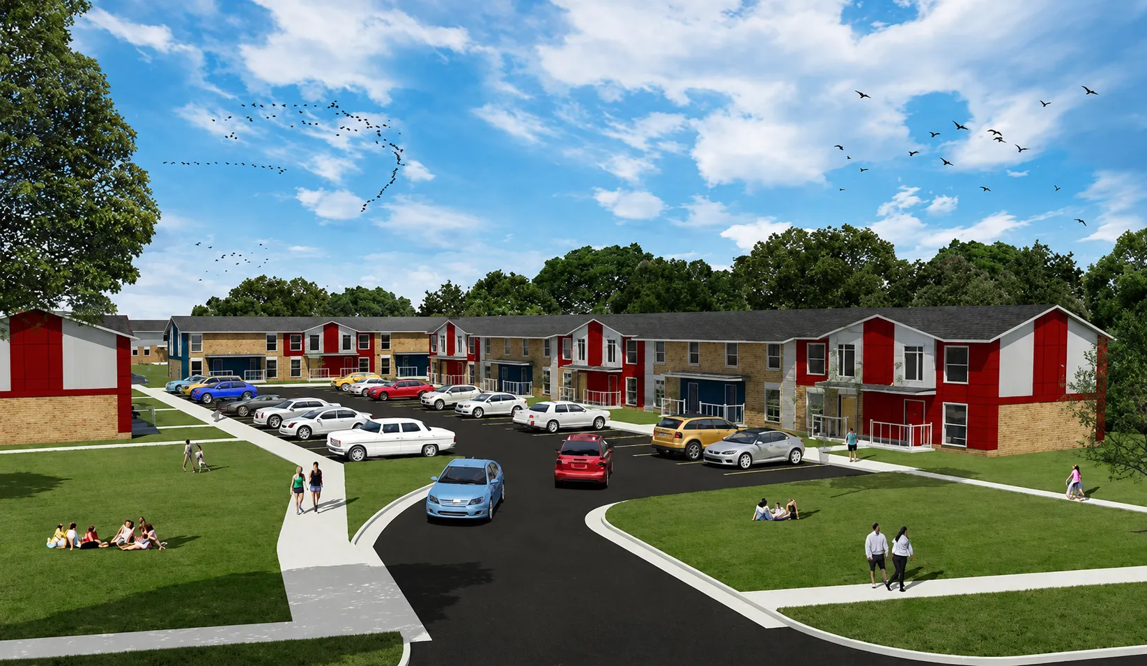 Revitalising Community Living: Martindale Townhomes