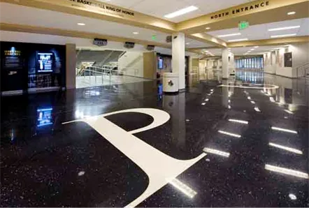 Purdue's Athletic corridor